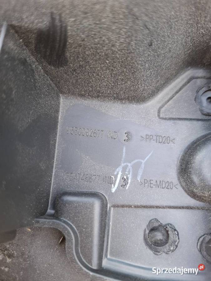 Daszek osłona licznika Peugeot 207 9650082677 Przyborów