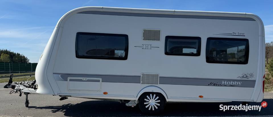 Hobby 460 Ufe De Luxe mover markiza klimatyzacja Rok produkcji 2012 Przyczepy Chwaszczyno