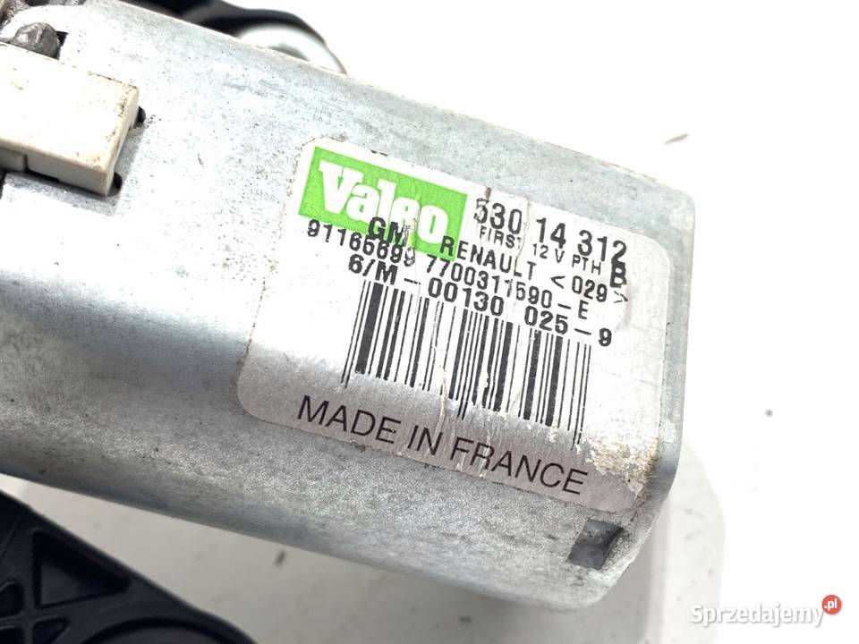 SILNIK WYCIERACZEK TYŁ LEWY OPEL VIVARO B