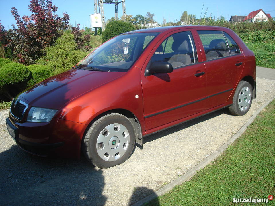 Sprzedam Skoda Fabia 14 MPi bordowy Fabia