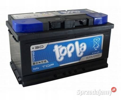 Akumulator Topla TOP 85Ah 800A TT85 Jelcz-Laskowice