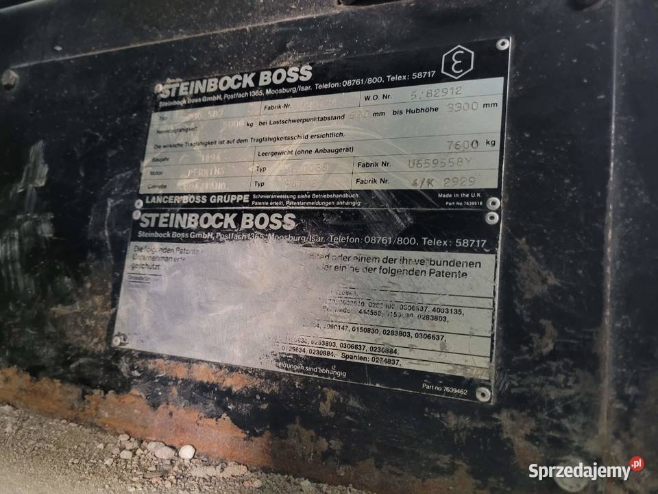 Wózek STEINBOCK 5565B3 kujawsko-pomorskie Łochocin