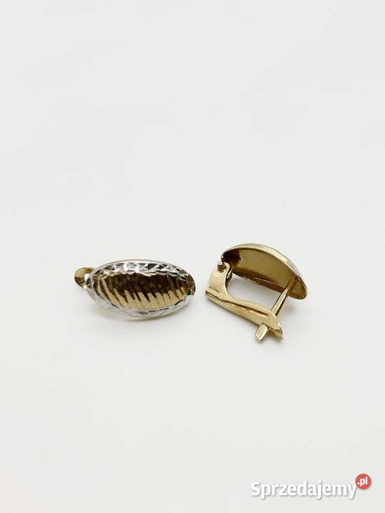 Złote kolczyki pr 333 107g Biżuteria