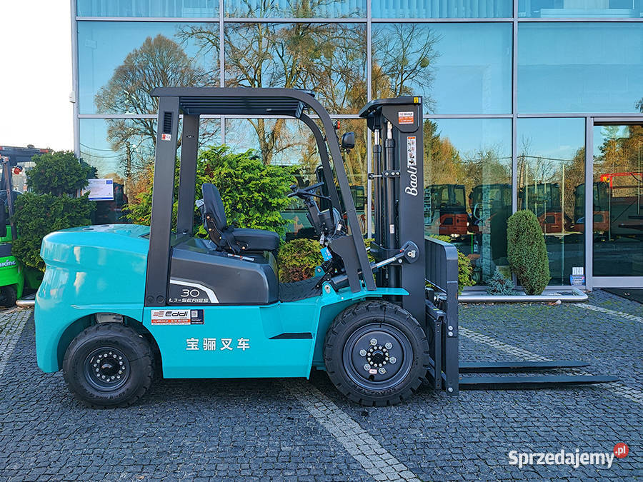 Wózek widłowy Baoli KBD30L3 3 tony diesel duplex Kęty