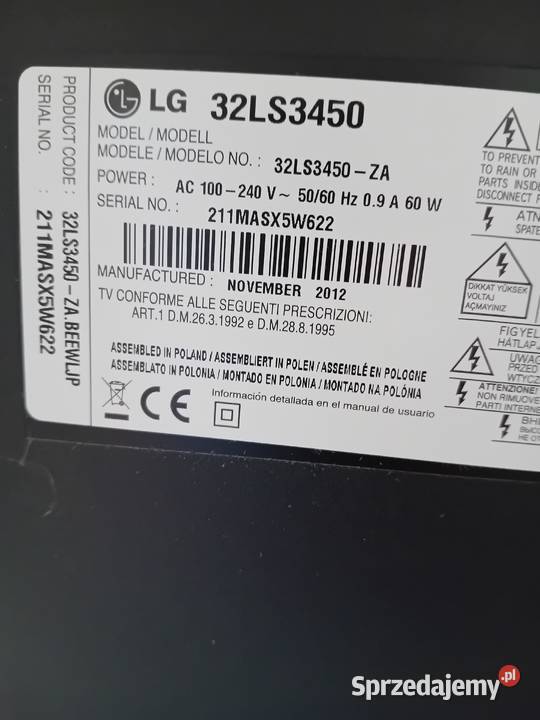 Telewizor LG 32 cale pilot HDMI 32cale Warszawa