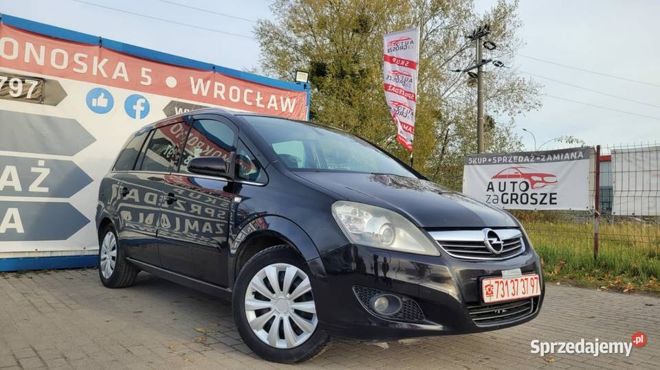 Opel Zafira 18 Benzyna7 Osobowy Zadbany Alufelgi 1800cm3 Wrocław