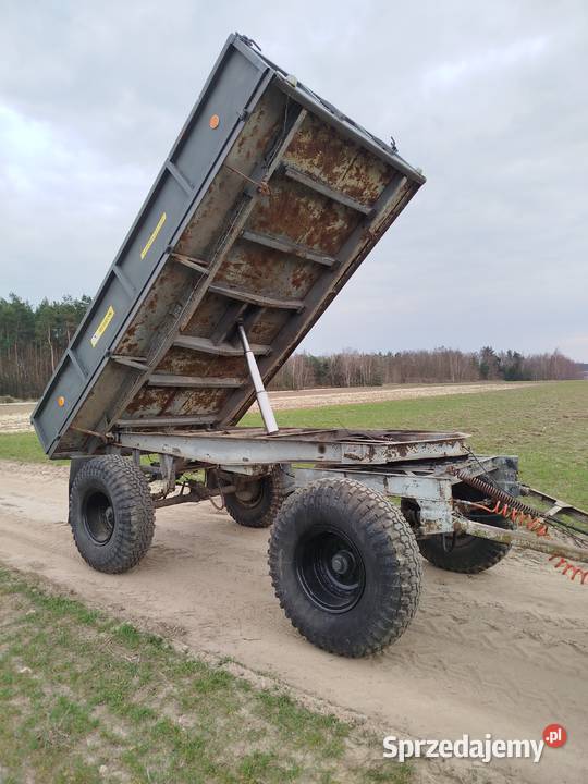 Przyczepa wywrotka d47 d55 d45 thk hl bss łódzkie Sieradz