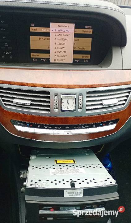 MERCEDES W221 NAWIGACJA RADIO COMAND NTG3 EUROPA Konin