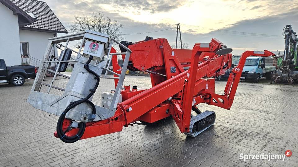 Gąsienicowy podnośnik koszowy Teupen LEO 23GT Sochaczew sprzedam