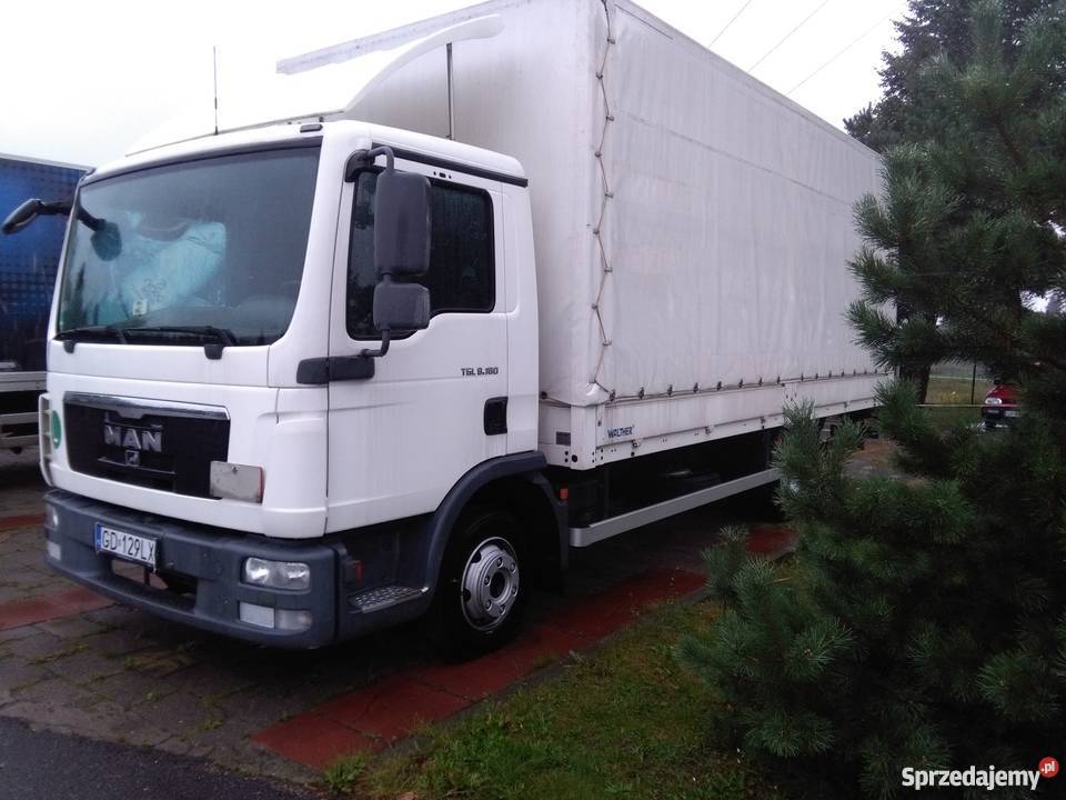 MAN TGL 8180 4x2BL EURO 5 Napęd tylna oś pomorskie