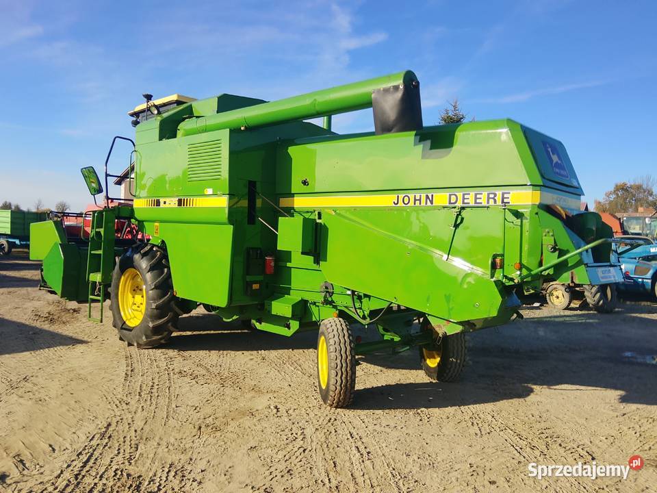 Kombajn John Deere 1055 stoł do rzepaku 1500 mtg