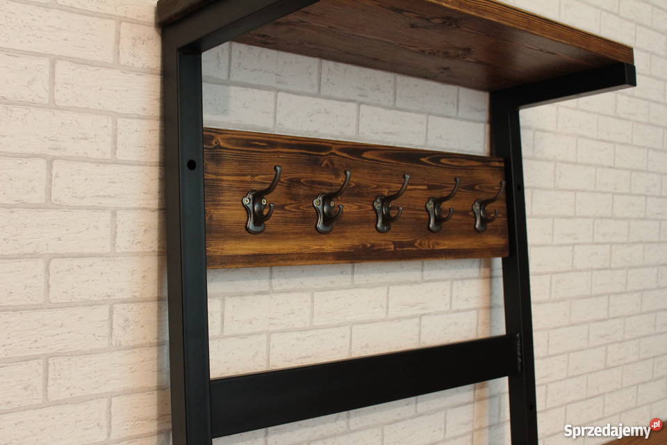 meble loft do przedpokoju Belsoo wieszak ławka Komplety mebli Kraków