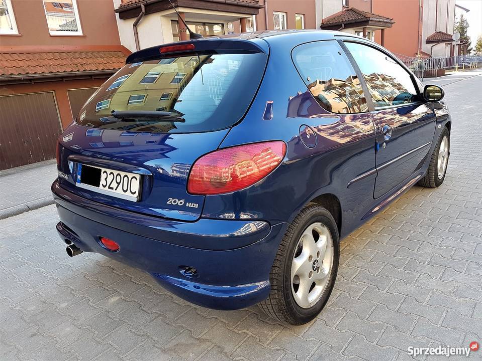 Peugeot 206 Lift 20 HDI 2001 manualna Elbląg