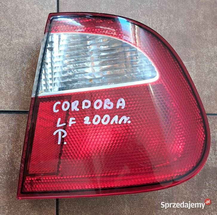 Lampa tył Cordoba 1 Lift Sedan Płońsk