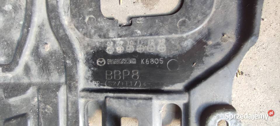 MAZDA 6 OSŁONA DOLNA SILNIKA K6805 BBP8 Trzebnica sprzedam