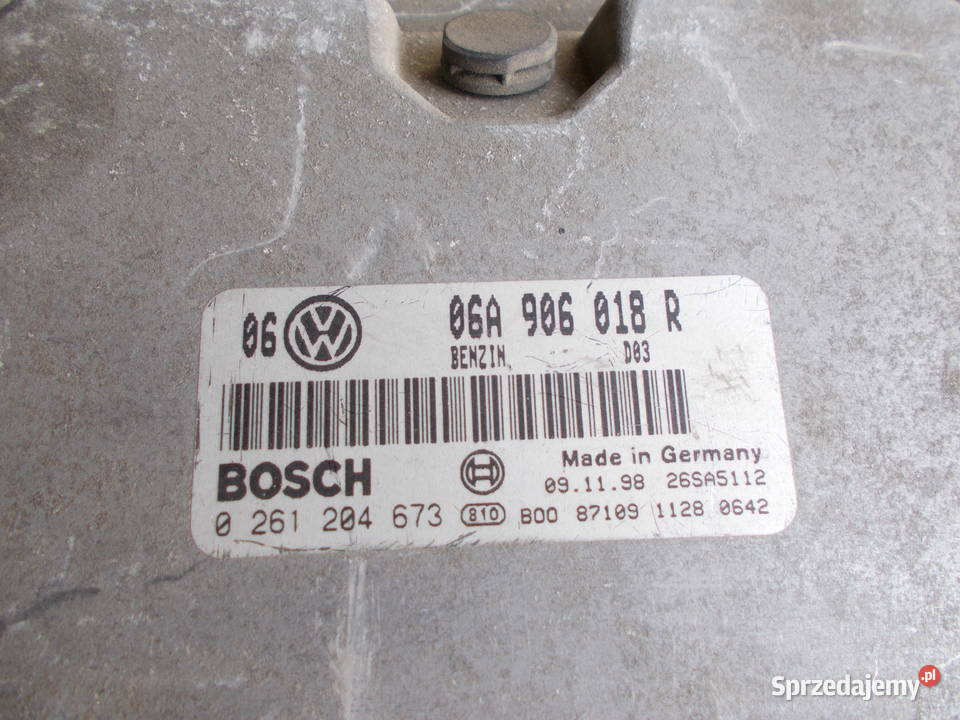 vw GOLF 18T AGU komputer 06A906018R sterownik