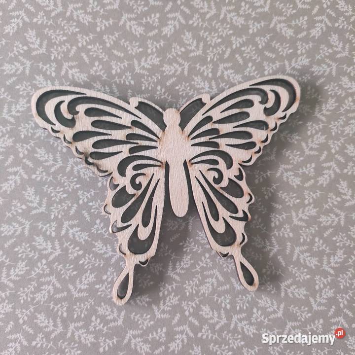 Drewniany Motyl Sklejka Scrapbooking Decoupage Tczew sprzedam
