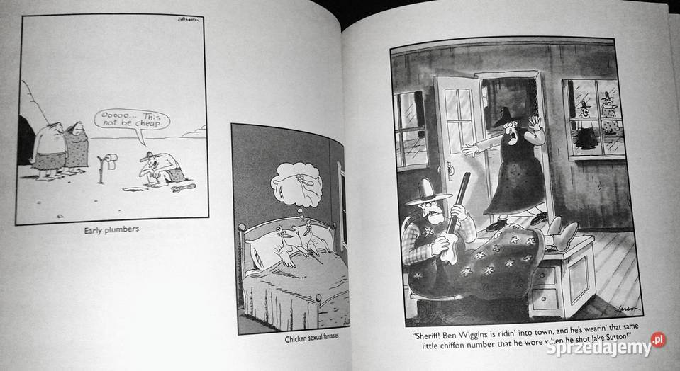 The chickens are restless Gary Larson Chełm