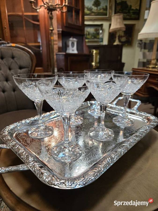 Kryształowe Kieliszki do Martini Kalisz Kieliszki i pucharki