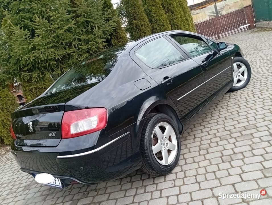 ŁADNY PEUGEOT 407 LIFT 16 HDI SPRAWNY ZAREJESTR Gostynin