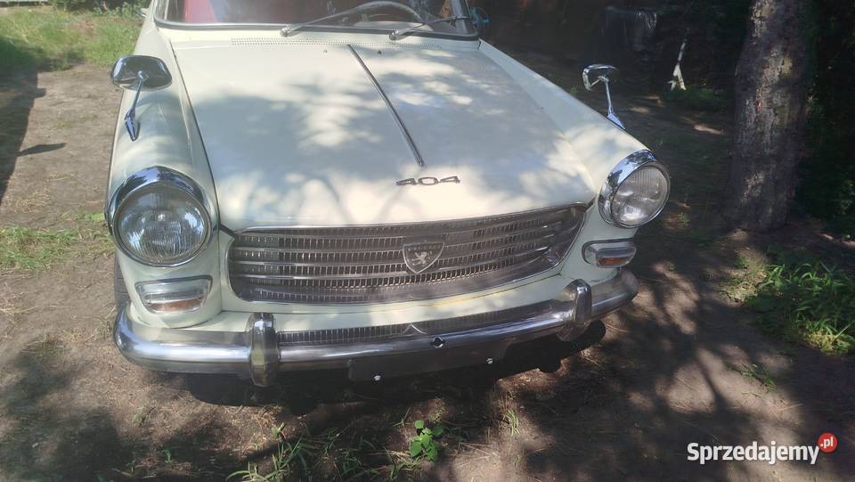 peugeot 404 manualna Warszawa