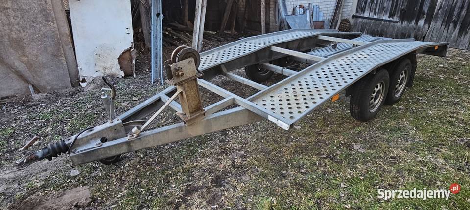 Laweta garbatka 1800 DMC ocynk 2oś 2 Kotuń