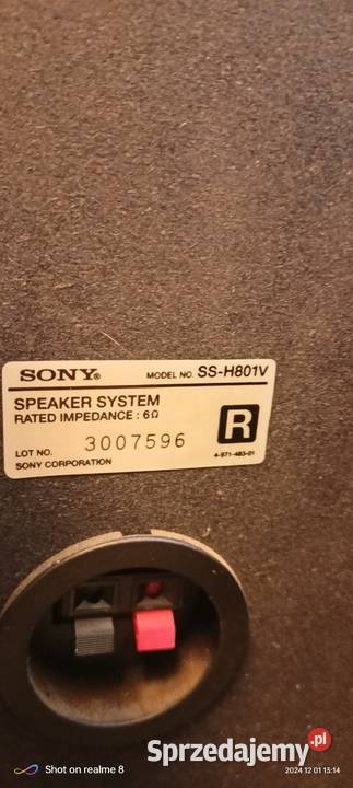 Mini wieża SONY MHC801 Sędziszów sprzedam