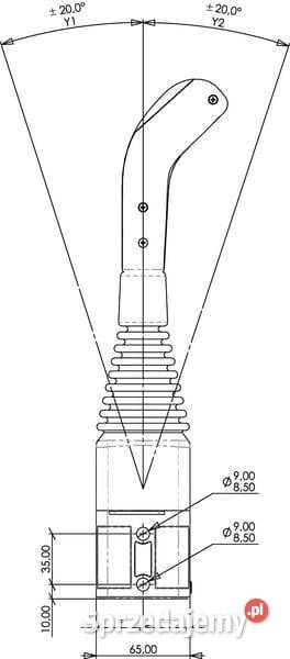 Joystick bez przycisków IMCL60200B Kamionna