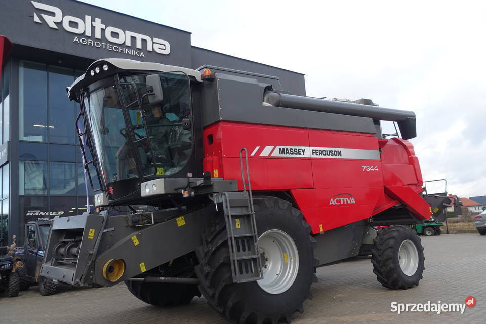 Massey Ferguson 7344 Activa heder Kombajn Sokoły