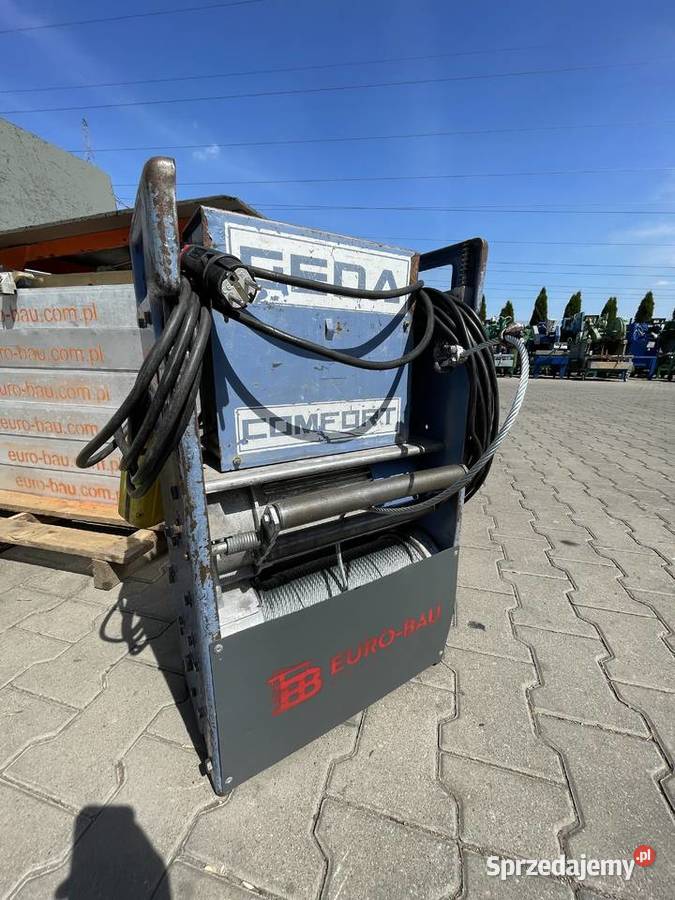 Winda dekarska Geda Lift Comfort 12m 46 drabina Rok produkcji 2005 wielkopolskie Ślesin