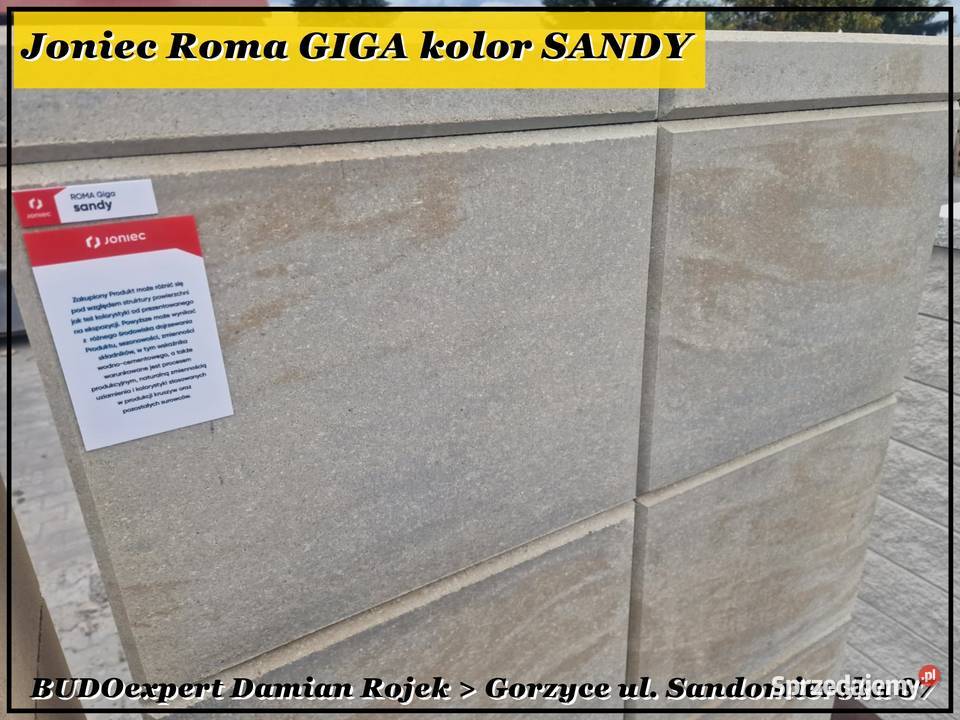 MEGA nowoczesny bloczek Joniec Roma GIGA nowość