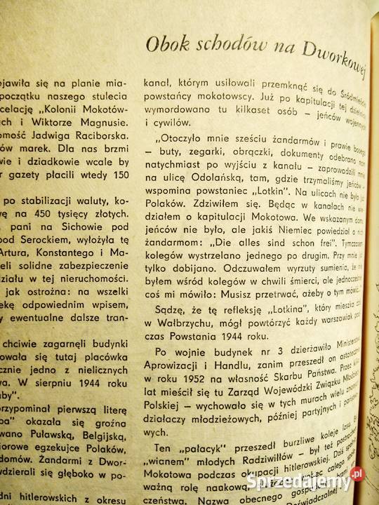 WarszawSkie pożegnania książki antykwariaty