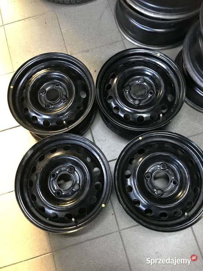 Ford oryginalne felgi stalowe 14 z czujnikami 4 stalowe Brzesko
