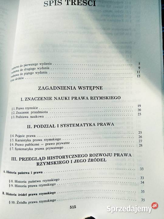 Prawo rzymskie pwn Antykwariat mazowieckie Warszawa
