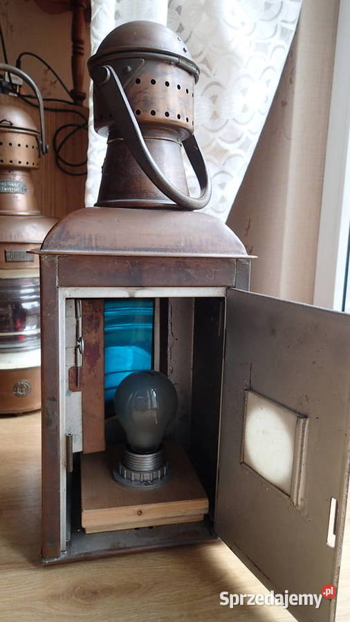 Stare lampy nawigacyjne Franz Schilbach Szczecin