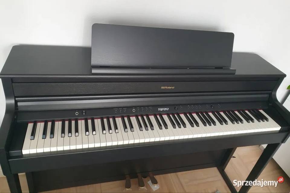 Pianino cyfrowe Roland HP 704 CH, dopiero kupione