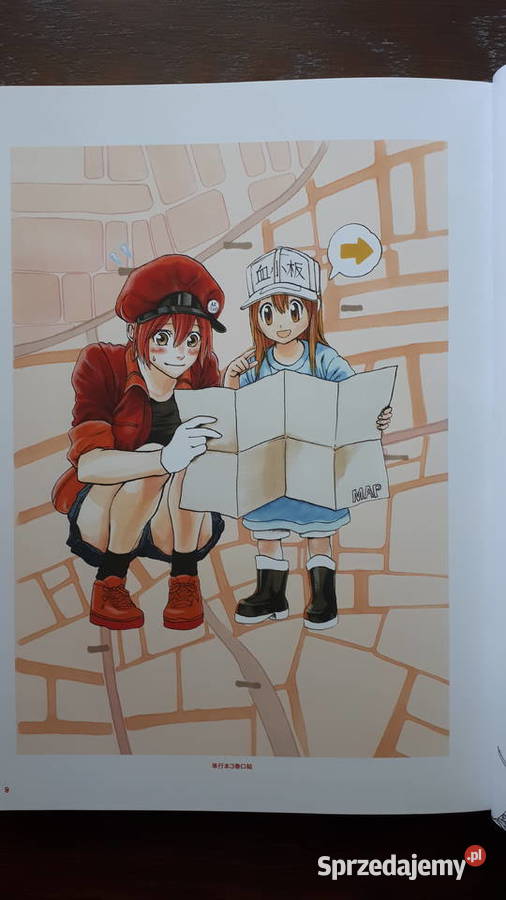 Cells at Work Illustrations by Akane Shimizu Rybnik