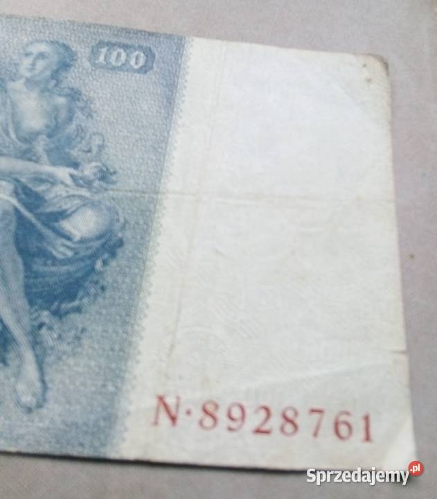 NIEMCY50 I 100 REICHSMARKCZYTAJ OPIS CAŁE Legionowo