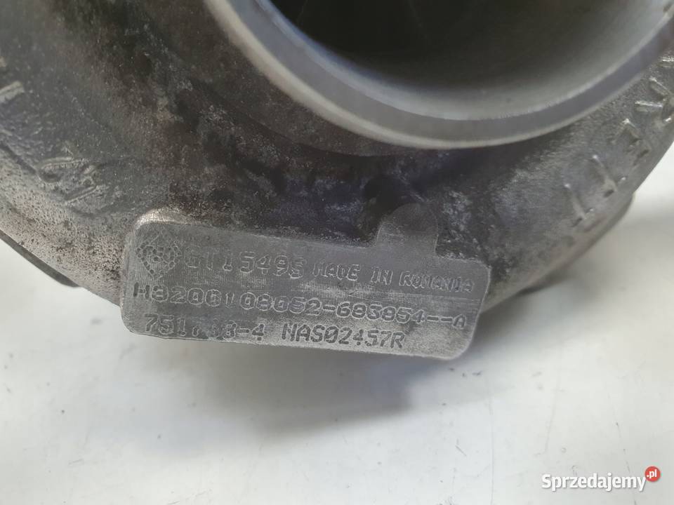 TURBOSPRĘŻARKA Renault Trafic II 19 DCI turbo lubelskie Chełm