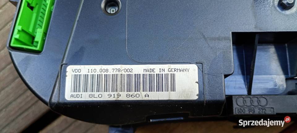Audi A3 8L Licznik zegary 8L0919860A EU Iłownica