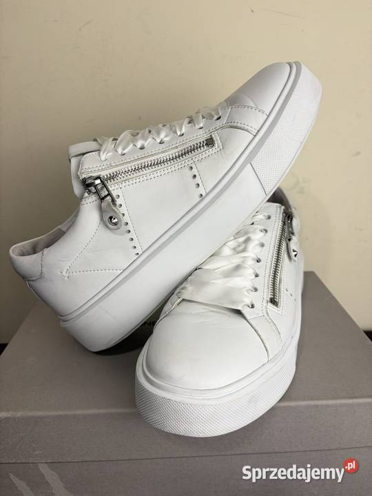 Skórzane buty Kennel Schmenger Calf Bianco Opole