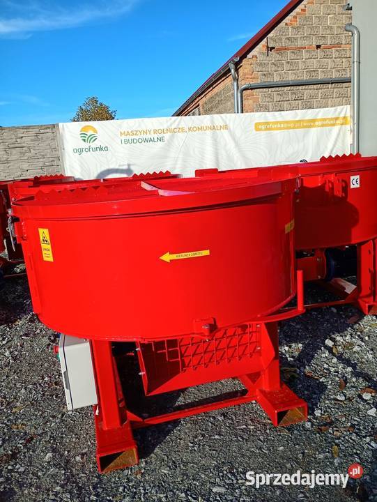 Elektryczna betoniarka planetarna 800Lsilnik Rybna