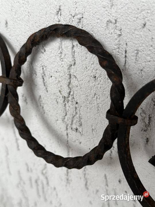 Kwietnik wiszacy z kutego zelaza lubelskie Lublin sprzedam