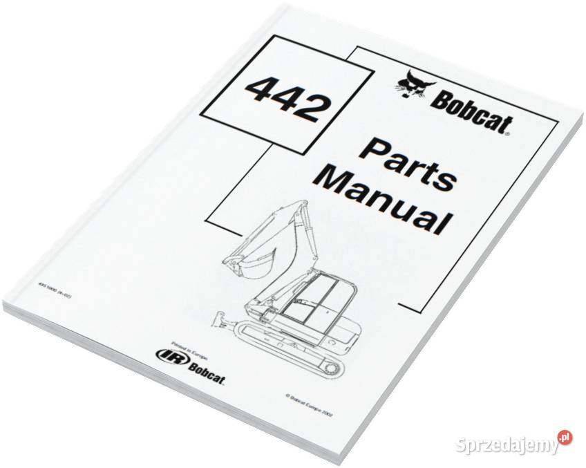Bobcat 3093 Instrukcja katalog napraw obsługi Szamotuły