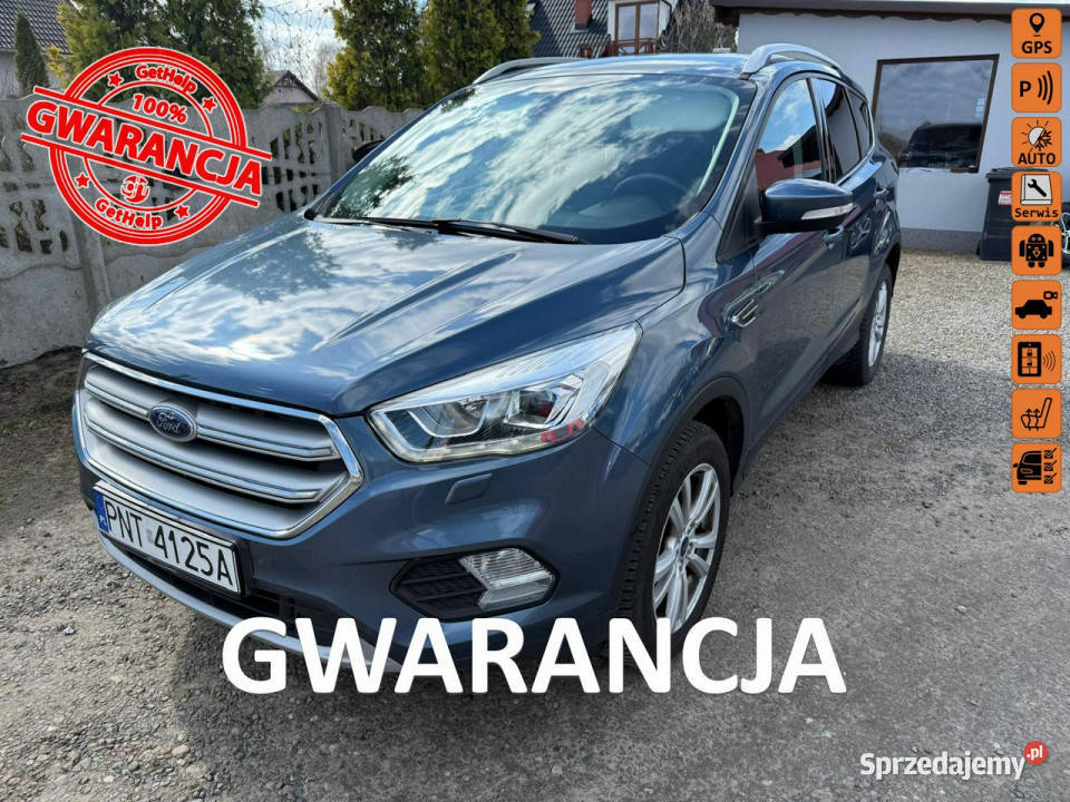 Ford Kuga navi klimatronic gwarancja 70 II 2012 system Start-Stop Zbąszyń