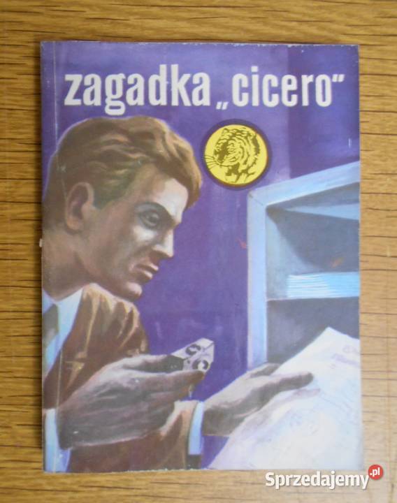 Żółty Tygrys Zagadka Cicero 1988 Rok wydania 1988 Parczew sprzedam