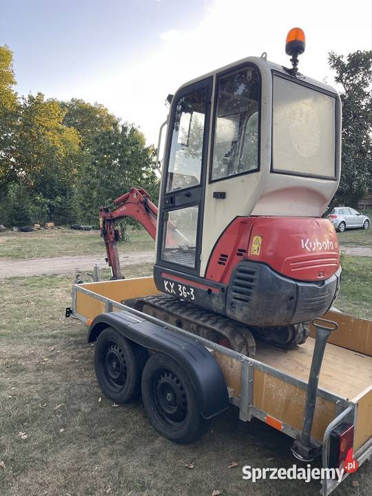 Minikoparka Kubota Kx 363 szybkozłącze 3 łyżki Koparki Orsk