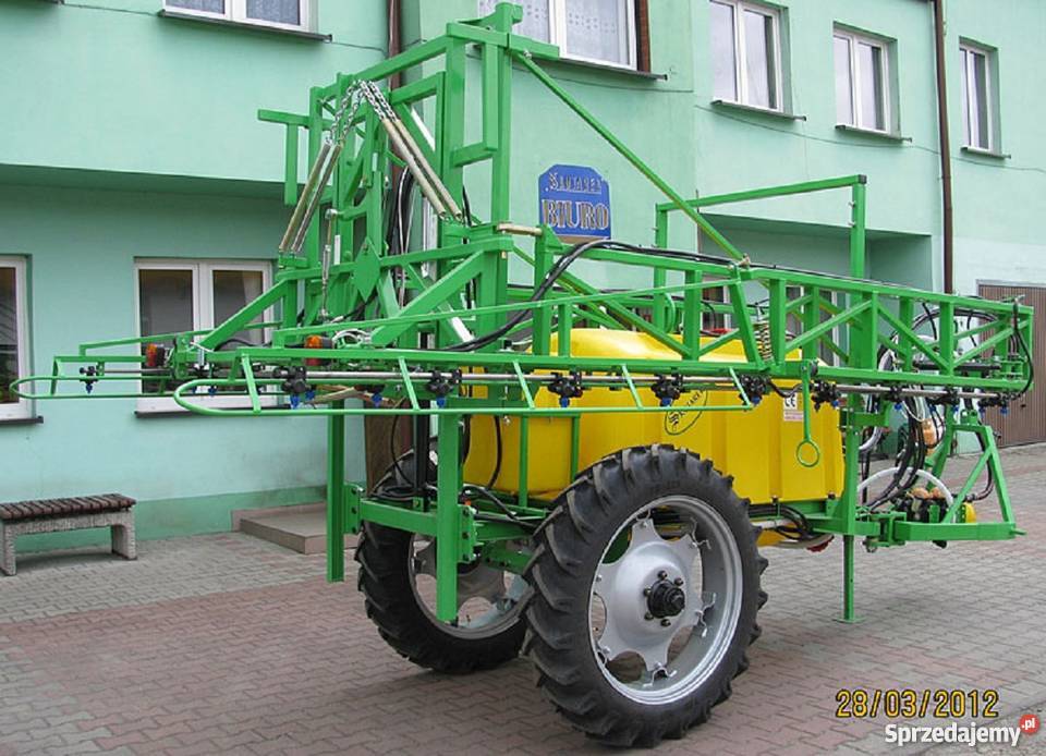 Skotarek Opryskiwacze Polowe Ciągane 1200l 18m Kuźnica Zbąska