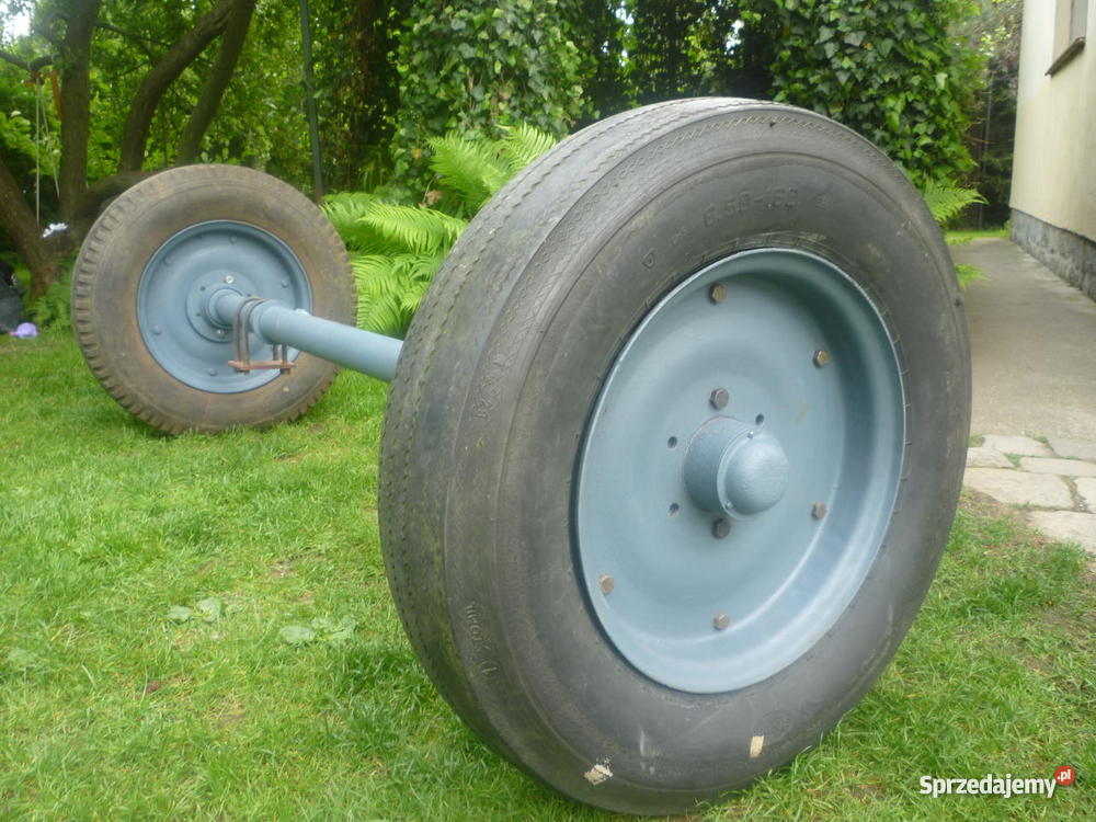 OŚ DO PRZYCZEPY Z FELGAMI