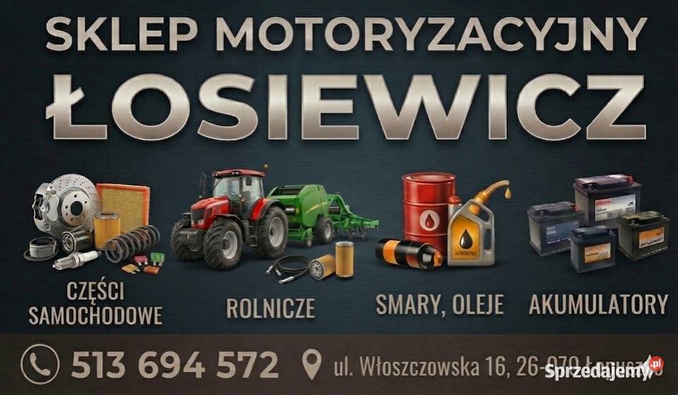 Sprzedaż części do samochodów ciągników Mieczyn